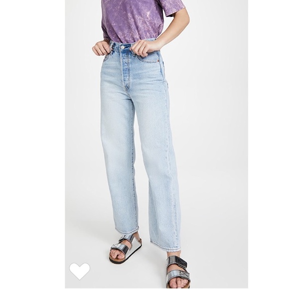Levi's Ribcage Straight Ankle Jeans - Picture 9 of 16